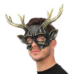 Bildspel - Mask Ren Fantasy Svart/Guld