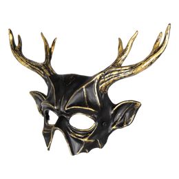 Bildspel - Mask Ren Fantasy Svart/Guld