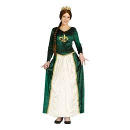 Middelalder Dronning Kostume