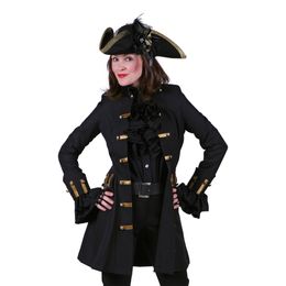 Medeltida Kappa Dam Svart Deluxe