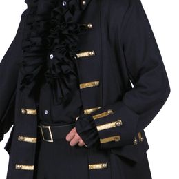 Bildspel - Medeltida Kappa Herr Svart Deluxe