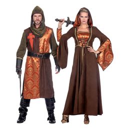 Lysbildefremvisning - Middelalder Konge Kostume