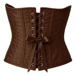 Bildspel - Midjekorsett Brun