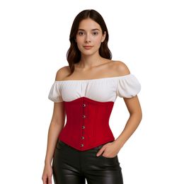 Bildspel - Midjekorsett Röd