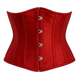 Bildspel - Midjekorsett Röd