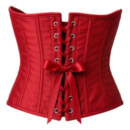 Bildspel - Midjekorsett Röd