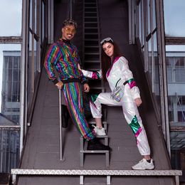 Bildspel - Midjeväska Holografisk Silver