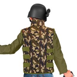 Bildspel - Militär Väst Kamouflage för Barn