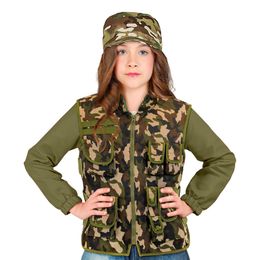 Militär Väst Kamouflage för Barn