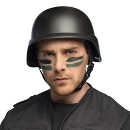 Bildspel - Militärhjälm Svart