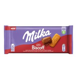 Milka Mjölkchokladkaka Lotus Biscoff