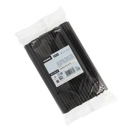 Bildspel - Milkshakesugrör i Plast Svart