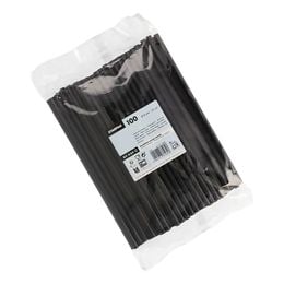 Bildspel - Milkshakesugrör i Plast Svart