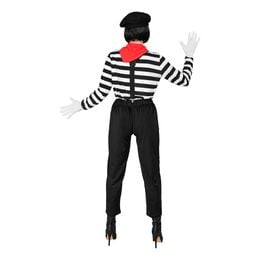 Lysbildefremvisning - Mimiker Dame Karnevalskostyme