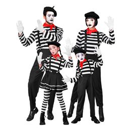 Lysbildefremvisning - Mimiker Dame Karnevalskostyme