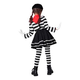 Bildspel - Mimare Klänning Barn Maskeraddräkt