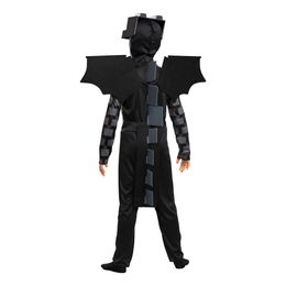 Lysbildefremvisning - Minecraft Ender Dragon Barn Kostyme