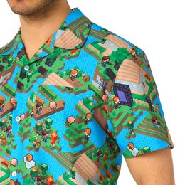 Bildspel - Minecraft Overworld Shorts Kostym