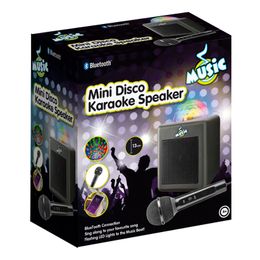 Lysbildefremvisning - Mini Karaoke Discohøjtaler & Mikrofon