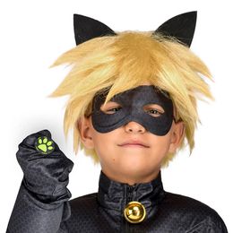 Lysbildefremvisning - Miraculous Cat Noir Barn Karnevalskostyme