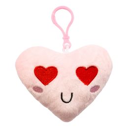Mykt Hjerte Mini På Nøkkelring
