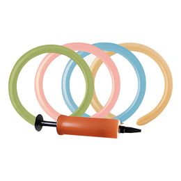 Modellballongsett Pastell