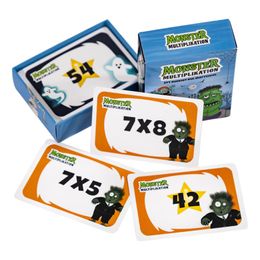 Bildspel - Monster Multiplikation Mattespel