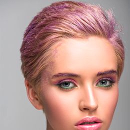 Lysbildefremvisning - Moon Creations Glitter Hair Glue Clear