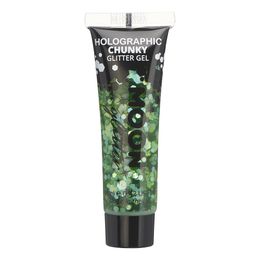 Bildspel - Moon Creations Holographic Chunky Glitter Gel