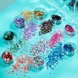 Bildspel - Moon Creations Holographic Glitter Shapes