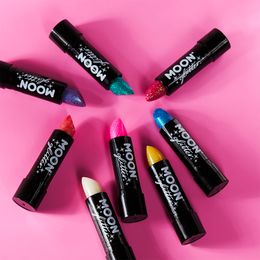 Bildspel - Moon Creations Iridescent Glitter Lipstick