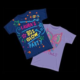 Bildspel - Moon Creations Självlysande Textilfärg