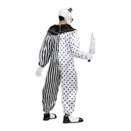 Bildspel - Mördar Pierrot Maskeraddräkt