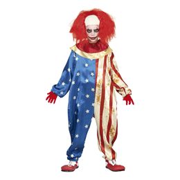 Patriotisk Klovn Børnekostume