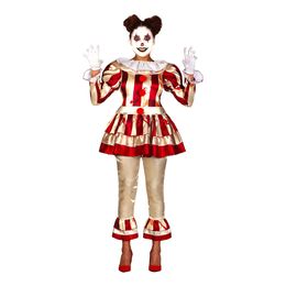 Morderisk Klovn Piratkjole Kostume