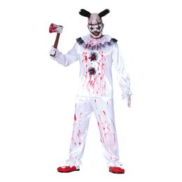 Morderklovn Hvit Kostyme