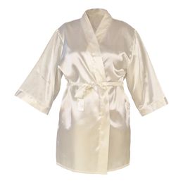 Bildspel - Morgonrock Bride Vit
