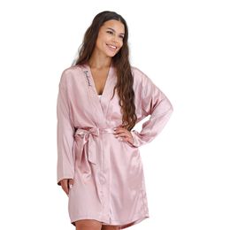 Bildspel - Morgonrock i Satin Bridesmaid