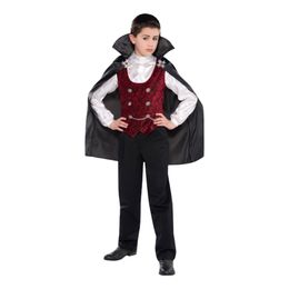 Mörk Vampyr Barn Maskeraddräkt