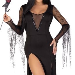 Bildspel - Morticia Maskeraddräkt