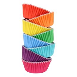 Muffinsformar Folierade Regnbåge
