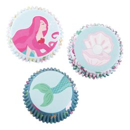 Muffinsformar Folierade Sjöjungfru