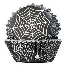 Muffinsformer Metallic Edderkoppnett