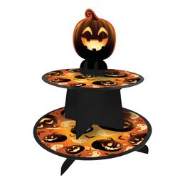 Muffinsställ Halloween Pumpor