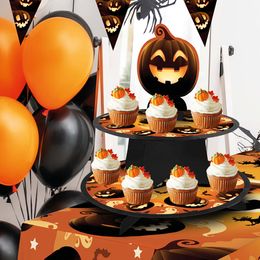 Bildspel - Muffinsställ Halloween Pumpor