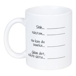 Bildspel - Mugg Måste Skita