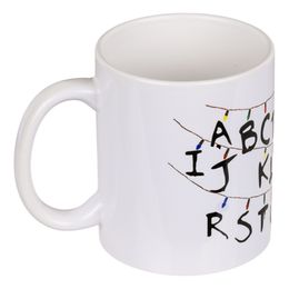Mugg Stranger Things Bokstäver
