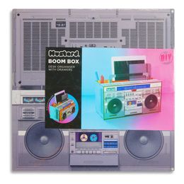 Bildspel - Mustard Boom Box Skrivbordsorganisatör