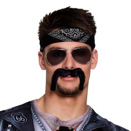Mustasch Biker