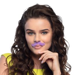 Lysbildefremvisning - Moustacher Neonfarvede